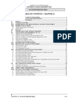 Table of Contents - Chapter 12: Accounts Receivable