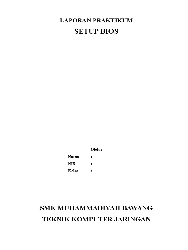 Cara Mensetting Ami Bios