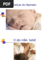 Características Do Neonato