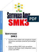 SMK3 Sertifikasi dan Kategori Ketidaksesuaian
