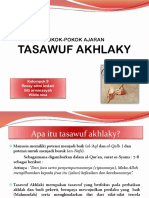 Pokok-Pokok Ajaran Tasawuf Akhlaky