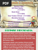 Hipospadia Dan Epispadia