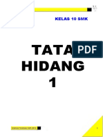 Kelas 10 SMK Tata Hidang 1