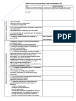 Plan Pentru Analiza Scenariului de Automedicatie