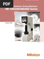 Mitutoyo Rockwell Hardness Tester