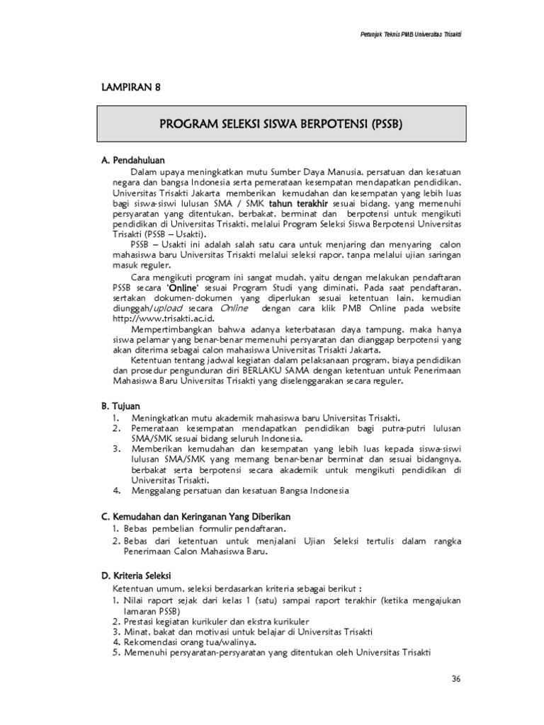 Http Fti Trisakti Ac Id Uploads Fti Downloads Juknis Fakultas 2018 2019 Pdf