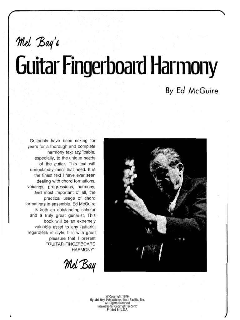 Guitar Fingerboard Harmony Pdf