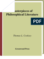 Cooksey, Thomas - Masterpieces of Philosophical Literature