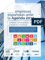 Las empresas españolas ante la #Agenda2030
