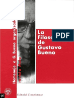 1989 - La Filosofía de Gustavo Bueno - Congreso Homenaje a Gustavo Bueno organizado por la revista Meta. Enero 1989
