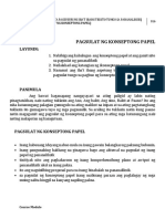 FILI112 - Lesson 17 - Pagsulat NG Konseptong Papel PDF