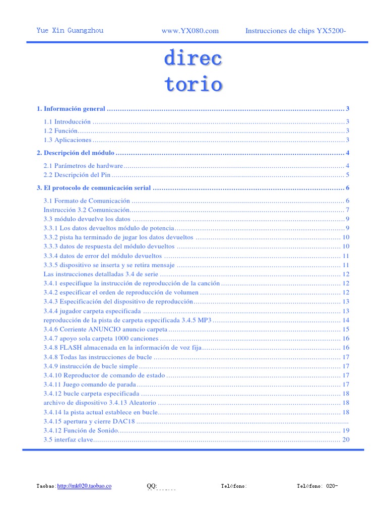 DF Player | PDF | Archivo de computadora | USB