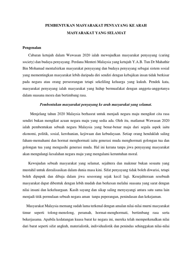 Nilai Etika Perkhidmatan Awam Pdf