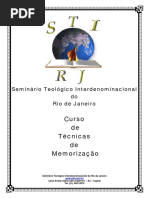 Técnicas de memorização