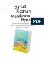 Daftar Buku Rekomendasi Read Aloud