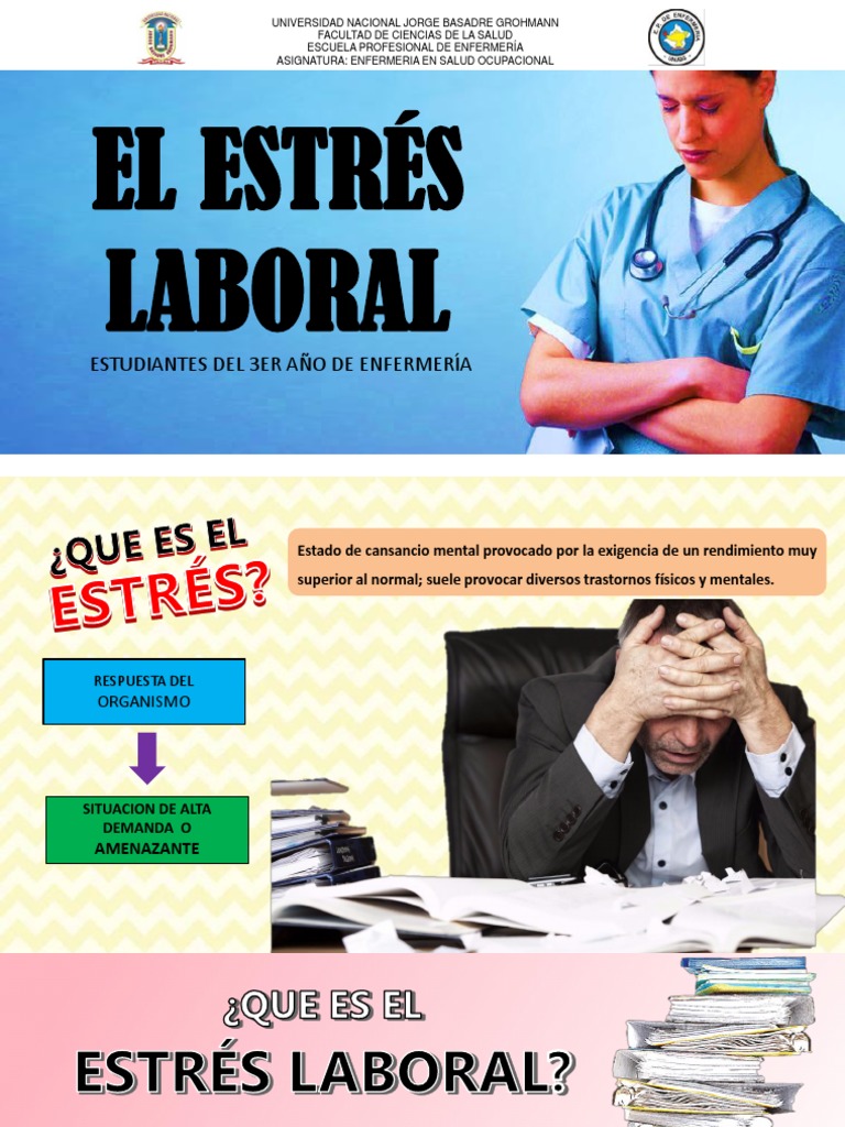 Estrés Laboral en Estudiantes de Enfermería | PDF | Estrés (biología ...