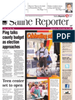 Saline Reporter Front Page Sept. 30