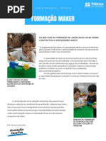 Em que fase da formação do jovem inicia-se de forma construtiva o Aprendizado Maker