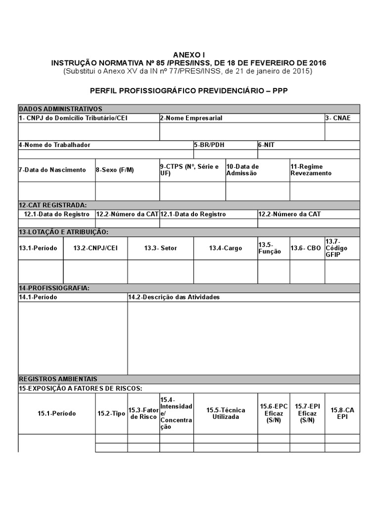 Modelo PPP | PDF | Direito Comparado | Jurisprudência