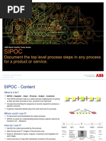 Sipoc: Document The Top Level Process Steps in Any Process For A Product or Service