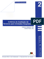 Caderno DGIES #2 - Critérios de Avaliação de Terrenos para Unidades Hospitalares