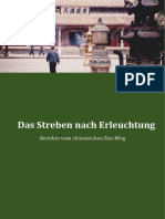 Das Streben Nach Erleuchtung: Berichte Vom Chinesischen Zen-Weg