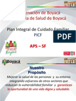 Plan Integral de Cuidado Familiar Boyacá