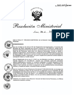 RM769-2004 Categorias de Establecimientos Del Sector Salud - Photocopy - V1-Report (MINSA 2011) PDF