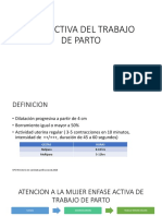 Fase Activa Del Trabajo de Parto