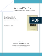 Mahatma Gandhi, Rabindranath Tagore, S. Bhattacharya-The Mahatma and The Poet - Letters and Debates Between Gandhi and Tagore, 1915-1941-National Book Trust (1997)