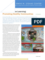 School For New Learning:: Promoting Healthy Communities