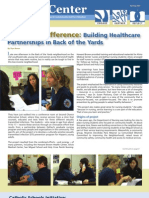Making A Difference:: Building Healthcare Partnerships in Back of The Yards