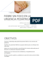 Fiebre Sin Foco en Pediatría Urgencias