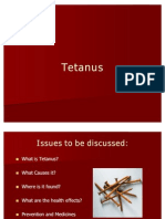 Tetanus Awareness