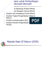 P9 - Rate of Return