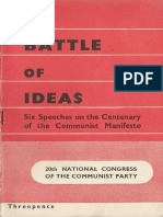 The Battle of Ideas