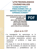 Expo Investigacion de Operaciones I