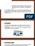 Los 15 Principios de Contabilidad Generalmente Aceptados