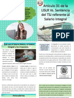 Revista Sobre El Artículo 31 de La LISLR vs. Sentencia Del TSJ Referente Al Salario Integral