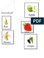 Frutas Ingles