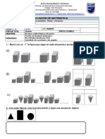 Evaluación U3 Matematica Patrones y Secuencias Segundos