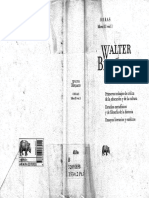 Benjamin Walter. Obras Libro II Vol. 1 PDF