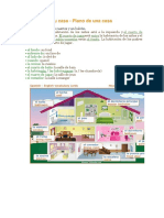 4°: Describir Su Casa - Plano de Una Casa