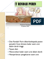 DIET RENDAH PURIN OPTIMAL