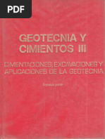 Manual de Diseño de Obras Civiles. Geotecnia, (CFE B3.2) PDF | PDF