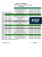 Programa Mensual de Reuniones Diarias- MAYO 2018 Operaciones