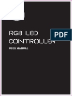 Manual - RGB LED Controller