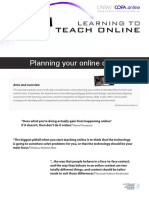 Planning Your Online Class