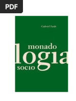 Tarde, Gabriel - Monadologia e Sociologia