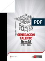 Generación Talento - Primera Promoción de Graduados de Beca 18